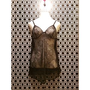 Victoria's Secret | Black Lace Slip Size XL